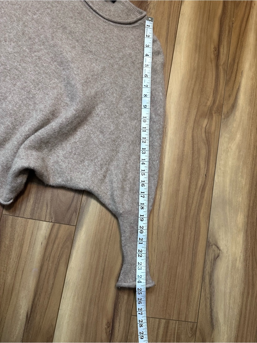 Quince Cozy Crewneck Sweater in Taupe - Picture 8 of 13
